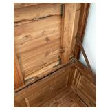 ANOTHER INSIDE VIEW OF CEDAR CHEST
