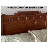 THIS IS A DOUBLE BED SIZE ANTIQUE 1800
