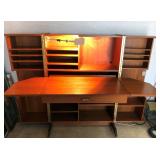 SUPERB CABINET MODEL FOLDAWAY LIGHTED DESK SYSTEM