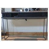 SOUND SHELF ON OPEN BASE FRAME