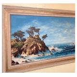 SEASHORE PAINTING, SIGNED HILGER