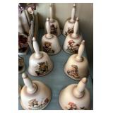 VINTAGE HUMMEL BELL SET #1-8