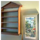 WALL SHELF AND MORE WALL ART