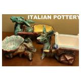 1 OF 3 CLAY POTTERY ITALIAN PLANTERS.