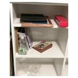 ONE OF SEVERAL SHELF UNITS. THIS IS A 3-SECTION LONG ONE. SECTION 1