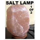 SALT CRYSTAL LAMP. REAL SALT.