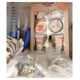 CLOSET CONTENTS IN HALLWAY