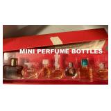 MINI-SIZE PERFUME BOTTLES WITH PERFUME IN THEM