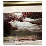 MORE WALL ART- SLEEPING BEAUTY FRAMED PRINT
