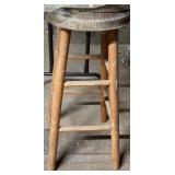 STOOL IN THE SHOP. (for weary workers)