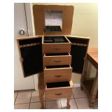 FLOOR STANDING JEWELRY CABINET