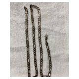20" NECKLACE MARKED 14k