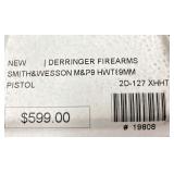 LABEL ON CASE SHOWING FACTORY INFO
