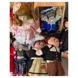 SOME OF THE DOLLS AND PLUSHIES