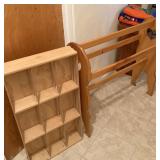 SHELF UNT AND BLANKET RACK