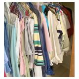 SOME OF THE LADIES CLOTHES BEING SOLD