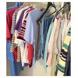 SOME OF THE LADIES CLOTHES BEING SOLD