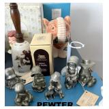 PEWTER FIGURINES