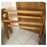 HAND CRAFTED QUILT OR BLANKET STAND