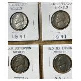 VINTAGE JEFFERSON NICKELS