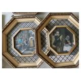FINE QUALITY FRAMED ARTWORKS, SOME VINTAGE ART AND SOME ANTIQUE