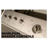 WHIRLPOOL QUIET SERIES WASHER & DRYER