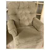 UPHOLSTERED LIVING ROOM OR DEN CHAIR