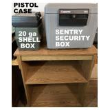 SECURITY SAFE; 20ga SHELL STORAGE BOX