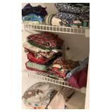 BED LINENS, SEWING and CRAFTING MATERIAL