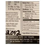 EMERGENCY FOOD IN VACUUM SEALED METAL CANS