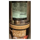 EMERGENCY FOOD IN VACUUM SEALED METAL CANS