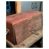 1 OF SEVERAL TOOL BOXES/TOOL CHESTS BEING SOLD. OTHERS ARE IN EXCELLENT CONDITION, UNLIKE THIS WRECK