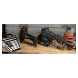 WRENCHES AND POWER TOOLS: SANDERS & STAPLE GUN