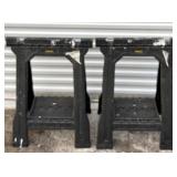 STANLEY FOLDING SAW HORSES