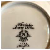 SIGNATURE ON THE BOTTOM OF THE NORITAKE FINE CHINA