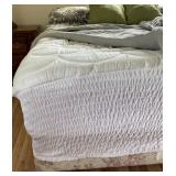 SERTA PERFECT SLEEPER MATTRESS SET AND FRAME. CAN SELL SEPARATELY IF YOU WISH
