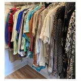 TOPS MOSTLY SZ 10 & 12. MANY COORDINATED SLACKS TO CHOOSE FROM