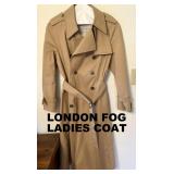 Ladies London Fog Overcoat, size 12