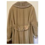 VIEW OF BACK OF COAT.