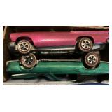 RED LINE HOT WHEELS AS FOUND IN STORAGE CASE
