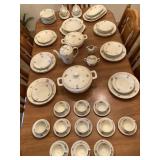 1940 ZEH SCHERZER BAVARIA GERMANY China Svc/12 + Serving Pcs. COMPARE TO ROSENTHAL & HUTSCHENREUTHER