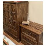 CHEST OF DRAWERS, NIGHT STAND