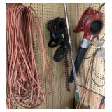 POWER TOOLS AND EXTENSION CORD; DRAIN SNAKE