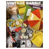 VINTAGE BARBIE ITEMS; MULTIPLE SMALLS