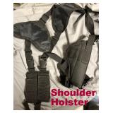 SHOULDER HOLSTER FITS THE 9mm PISTOL AND OTHER SIMILAR ONES