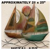 METAL ART WALL DECOR