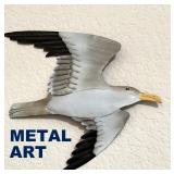 METAL ART DECOR- 1 OF A PAIR