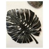 METAL ART LEAF DECOR