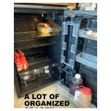 FRIDGE HAS LOTS OF SHELF AND ON-DOOR STORAGE SPACE!!