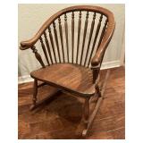 WONDERFUL ROCKER WITH DOLPHIN HEAD ARMS